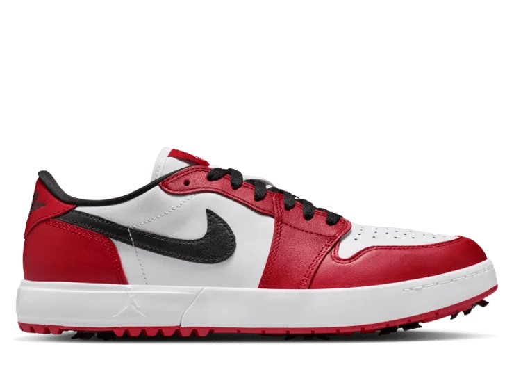 Air Jordan 1 Low Golf Spike Chicago - IQ3417-600 Raffles & Where Air Jordan 1 Low Golf Spike Chicago - IQ3417-600 Raffles & Where