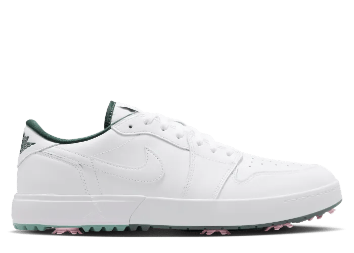 Nike Air Jordan 1 Low Golf ホワイト Nike Air Jordan 1 Low Golf Triple White Spikeless Mens 13us DD9315