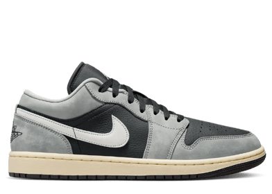 Air Jordan 1 Low Light Smoke Grey Off Noir