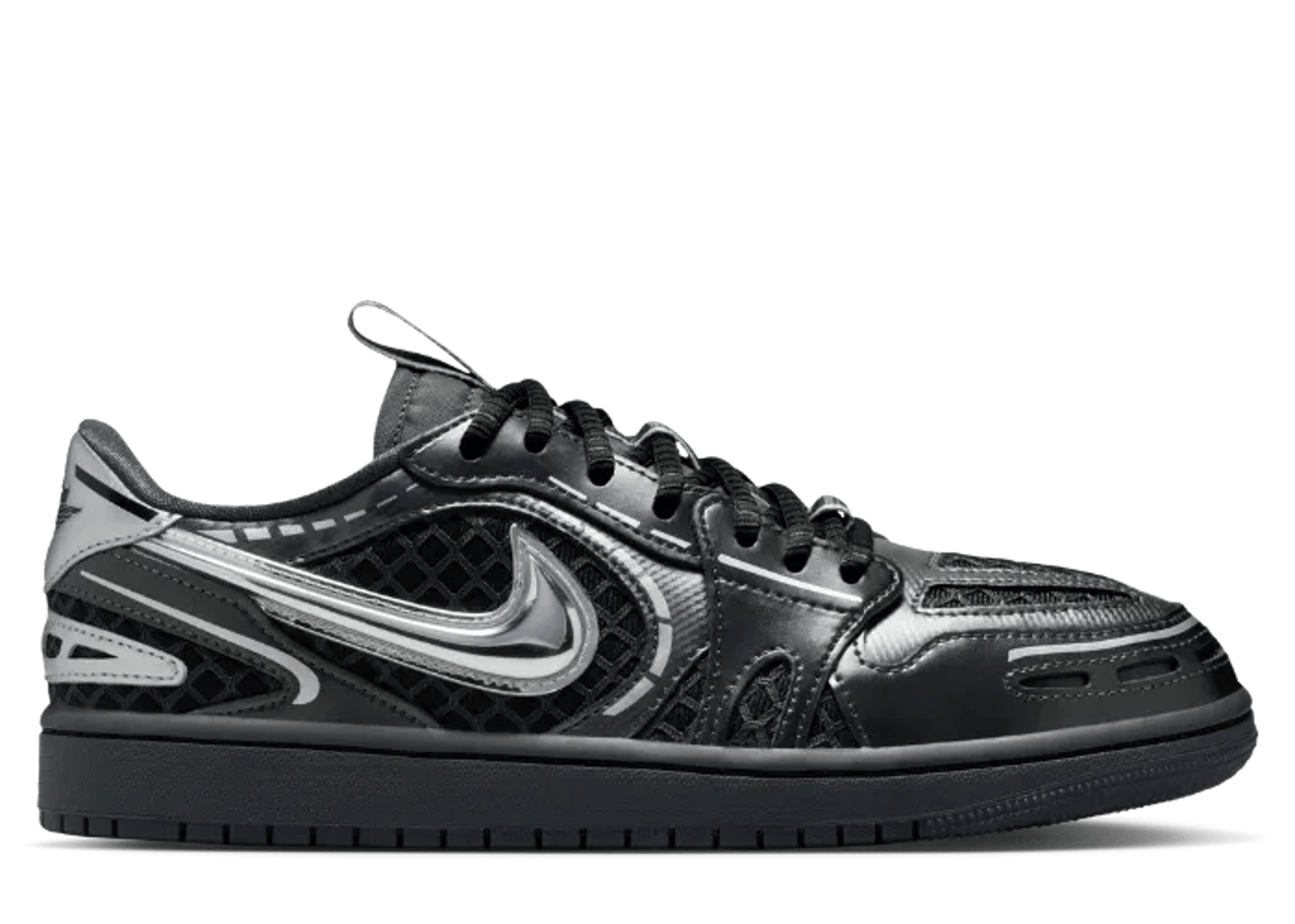 Air Jordan 1 Low MM v3 Black Metallic Silver (W)