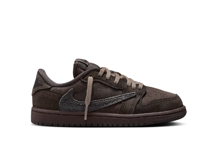 Air Jordan 1 Low OG Travis Scott Velvet Brown (PS) - DO5442-202