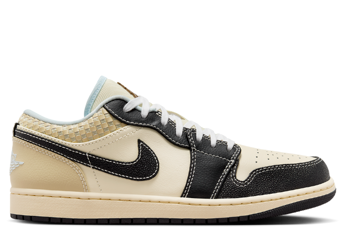 Air Jordan 1 Low SE Coconut Milk Black - HQ3437-101