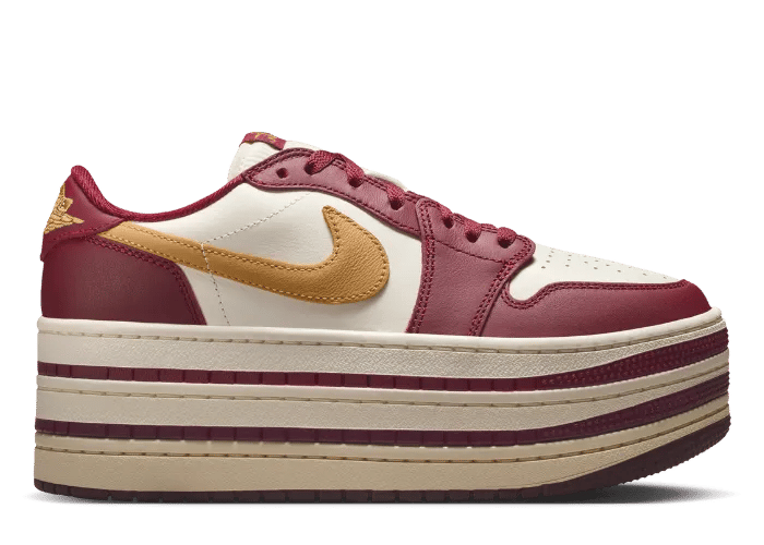 Air Jordan 1 Low Triple Stack Team Red (W)