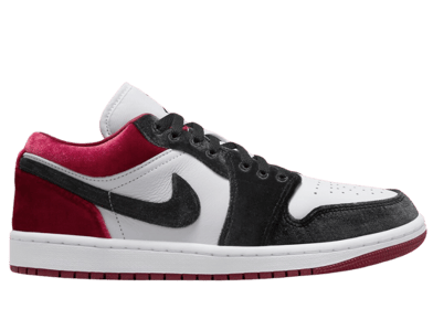 Air Jordan 1 Low Velvet Black Toe (W)