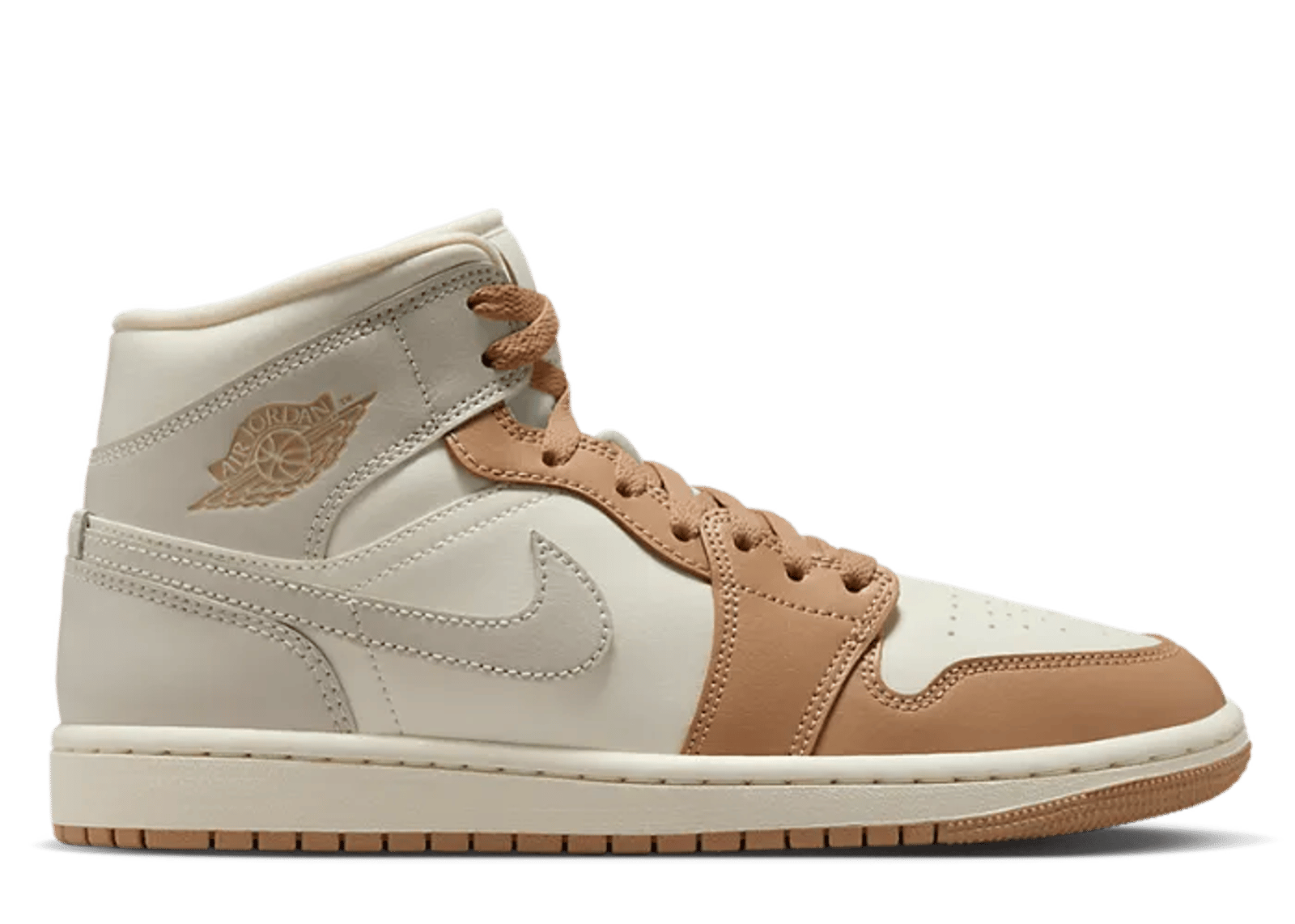 Air Jordan 1 Mid Pale Ivory Hemp (W)