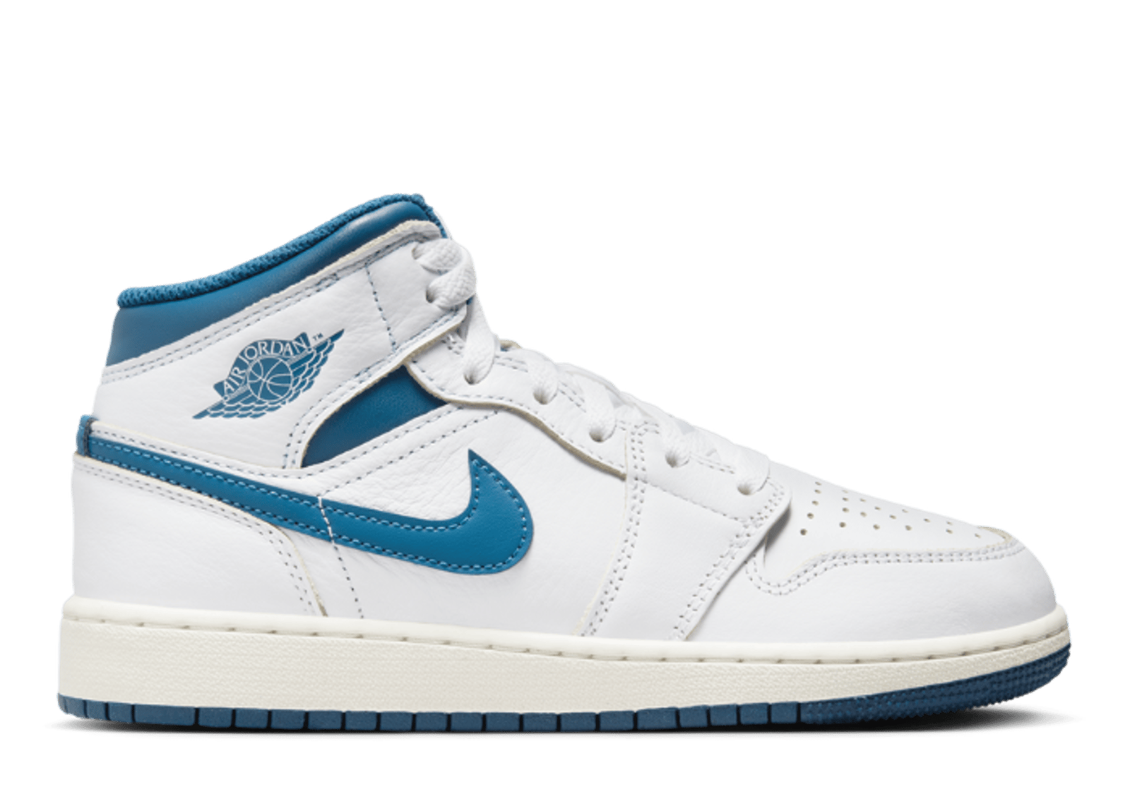 Air Jordan 1 Mid SE Industrial Blue (GS)