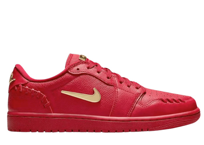 Air Jordan 1 MM Low Gym Red Metallic Gold (W)