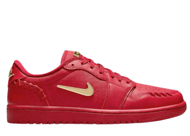 Air Jordan 1 MM Low Gym Red Metallic Gold (W)