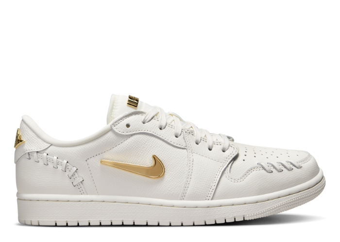 Air Jordan 1 MM Low Sail Metallic Gold (W) - FN5032-100
