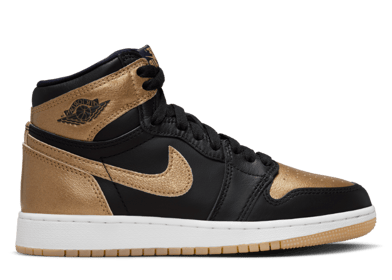 Air Jordan 1 Retro High OG Black Metallic Gold (GS)