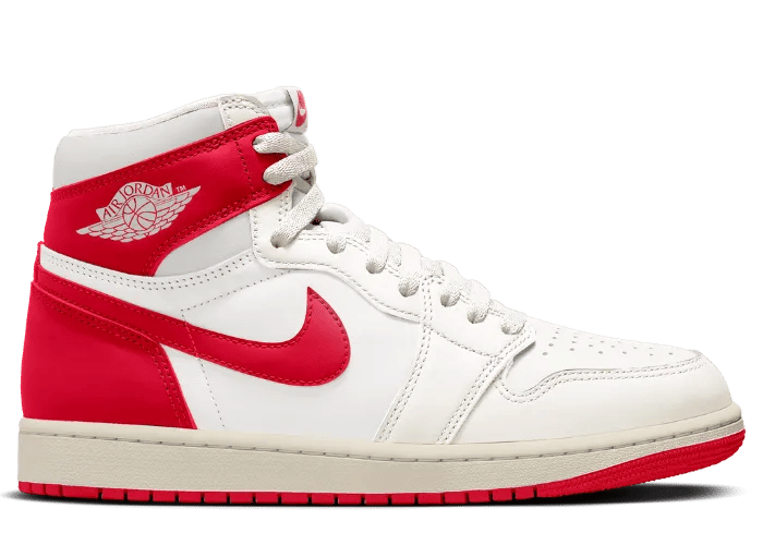 Air Jordan 1 Retro High OG Sail University Red