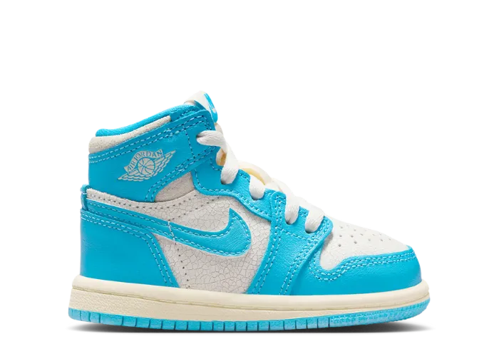 TD AIr Jordan 1 High OG 'Rare Air' – 'Sail/Cinnabar' – Kicks
