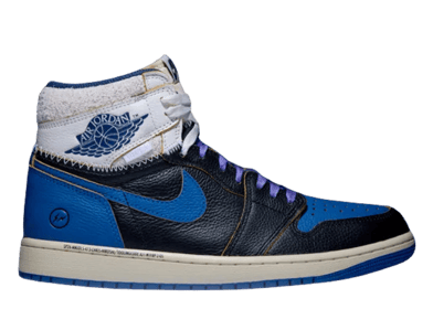 Air Jordan 1 Retro High OG Union LA fragment design Sport Royal