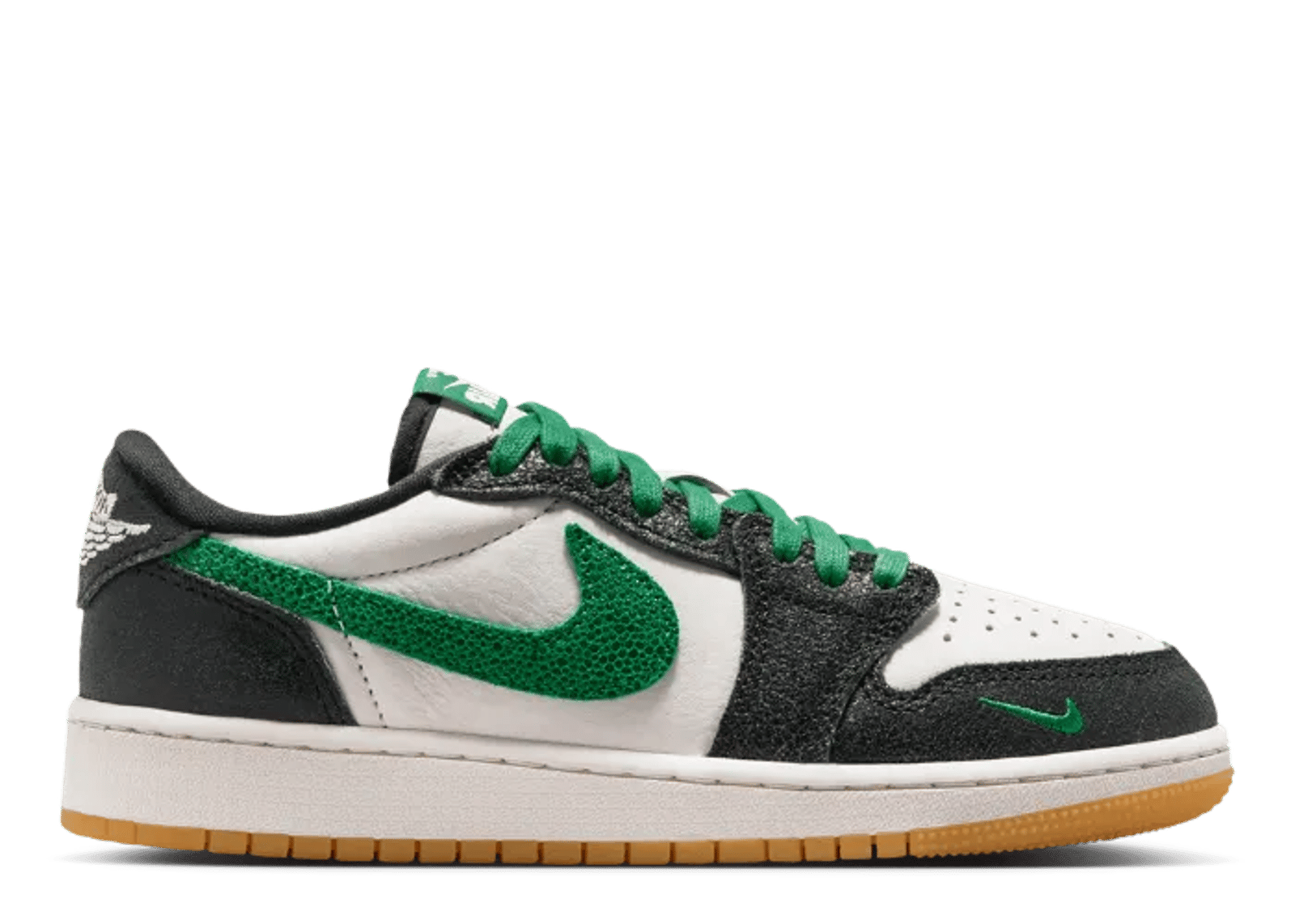 Air Jordan 1 Retro Low OG Phantom Pine Green (GS)
