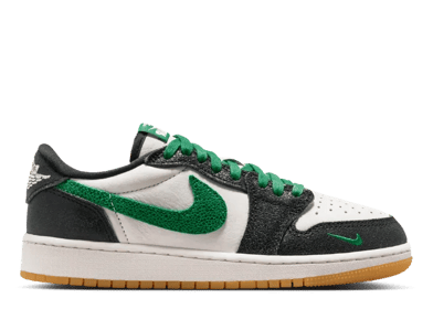 Air Jordan 1 Retro Low OG Phantom Pine Green (GS)