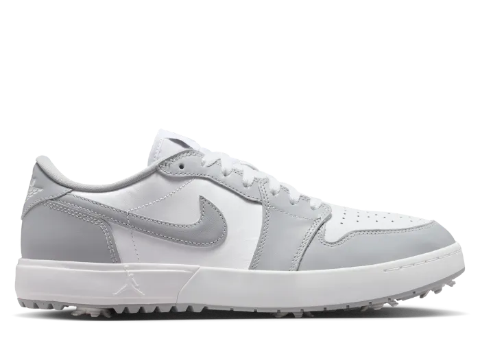 Air Jordan 1 Low Golf Wolf Grey White - IQ3417-001