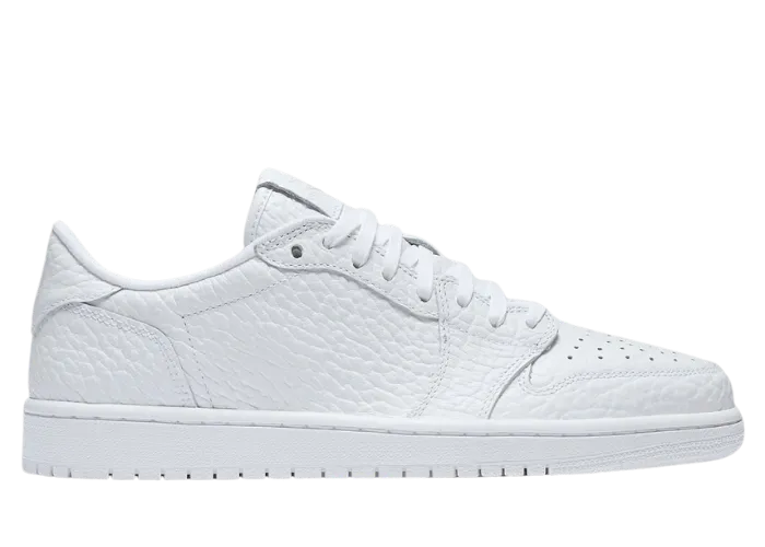 Air Jordan 1 Retro Low NS Triple White - 872782-100 Release Info