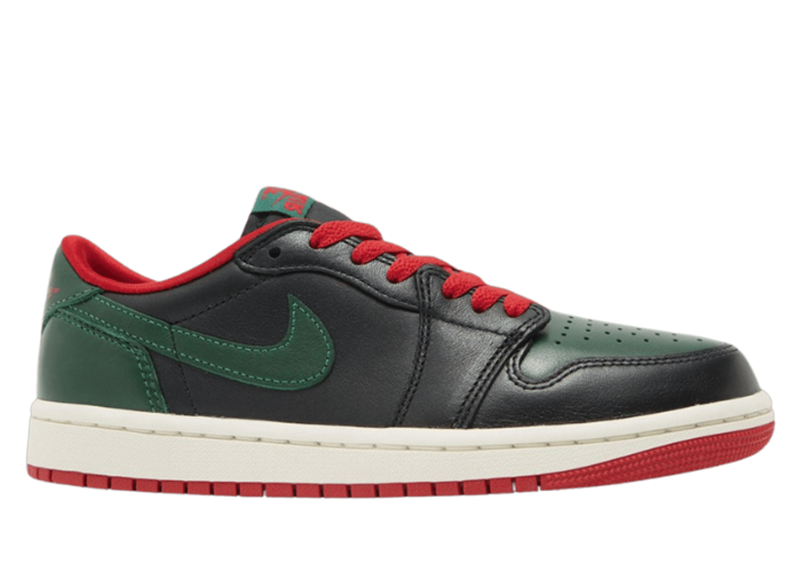 Air Jordan 1 Retro Low OG Black Gorge Green (W)
