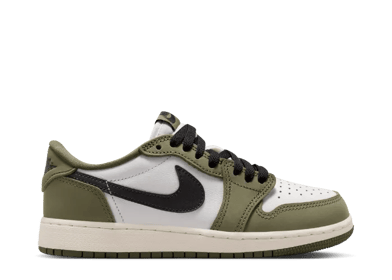 Air Jordan 1 Retro Low OG Medium Olive (GS)