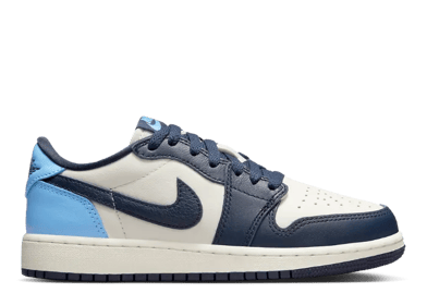 Air Jordan 1 Retro Low OG Obsidian UNC (GS)