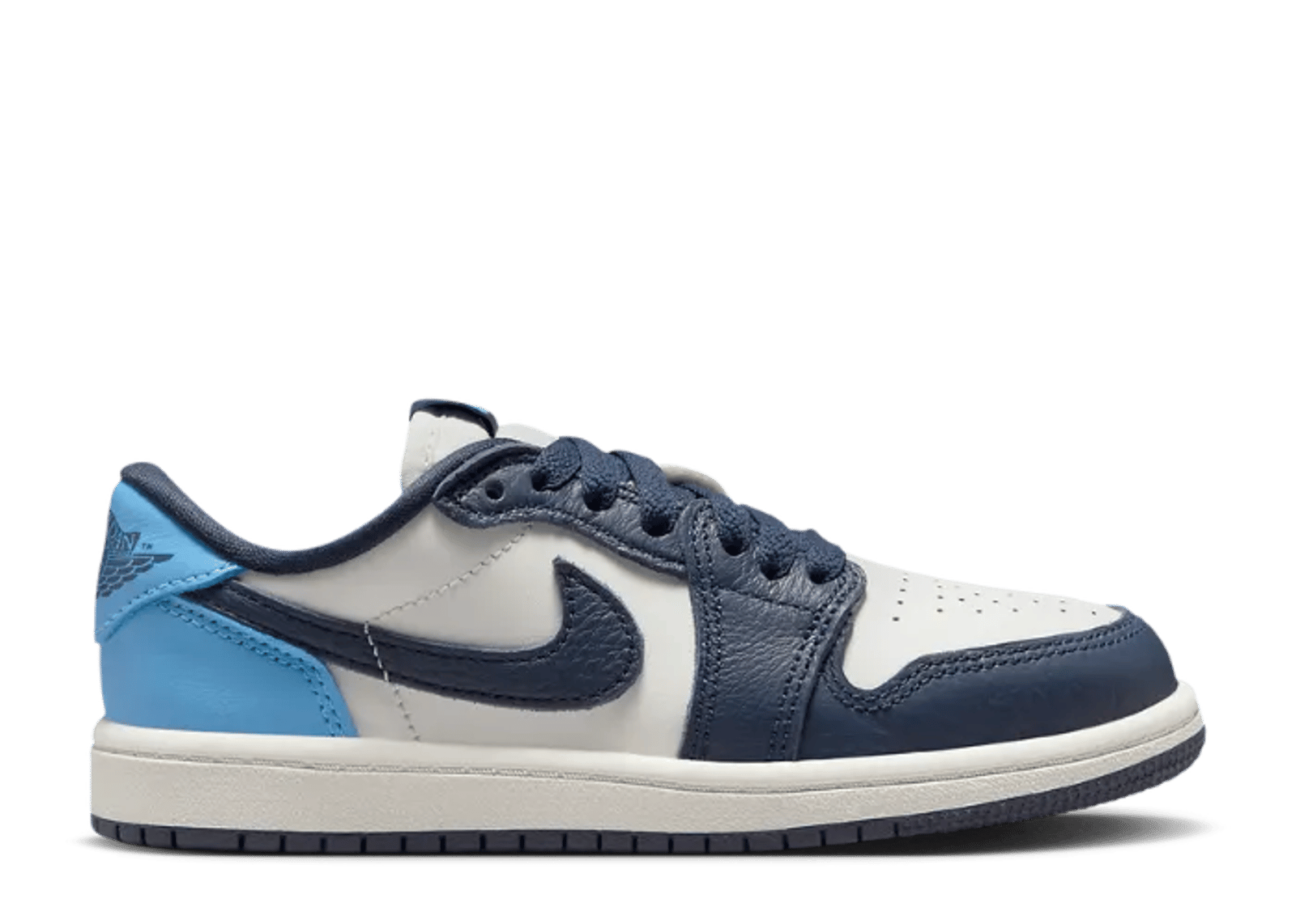 Air Jordan 1 Retro Low OG Obsidian UNC (PS)