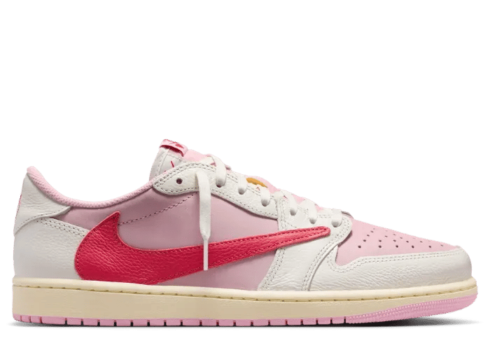 Air Jordan 1 Retro Low OG Travis Scott Sail Tropical Pink