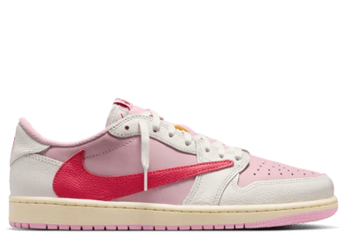 Air Jordan 1 Retro Low OG Travis Scott Sail Tropical Pink