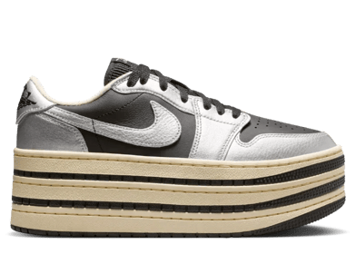 Air Jordan 1 Triple Stack Metallic Silver (W)