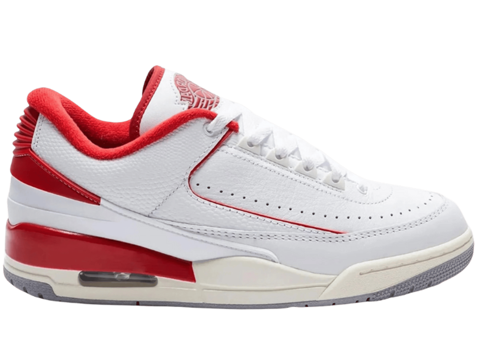 Air Jordan 2/3 White Varsity Red