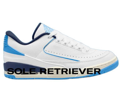 Air Jordan 2/3 White Uni Blue Midnight Navy