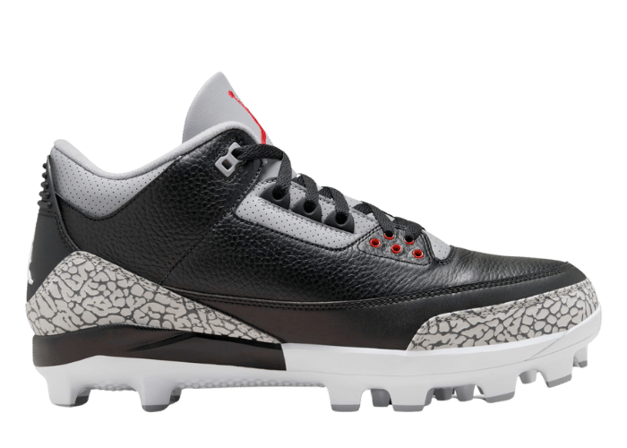 Air Jordan 3 Mid MCS Cleat Black Cement
