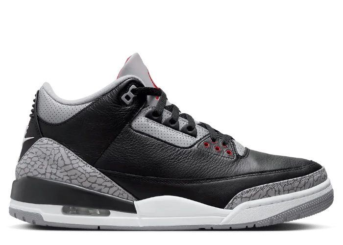 Air Jordan 3 Retro Black Cement (2024)