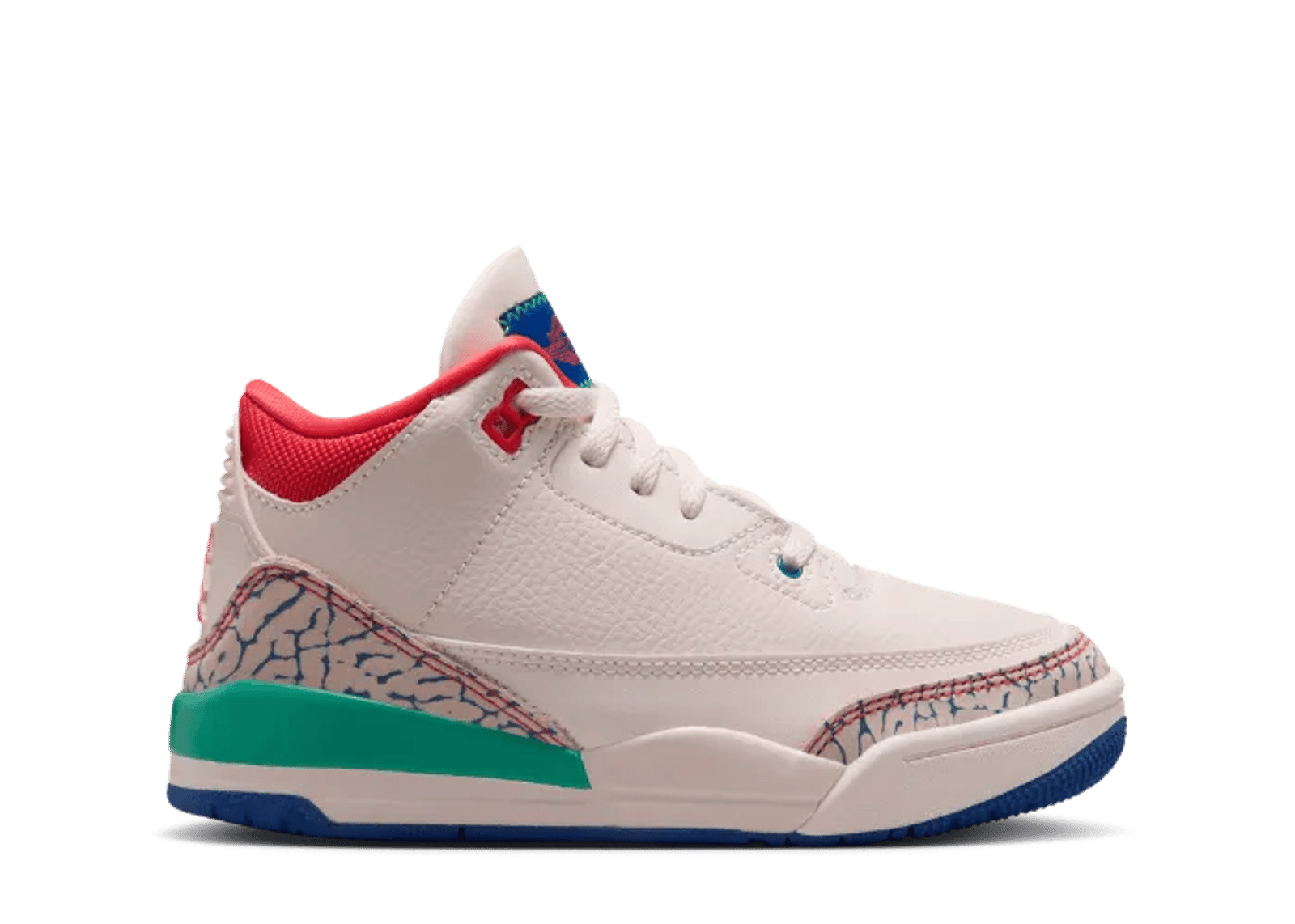 Air Jordan 3 Retro Chalk Track Red (PS)