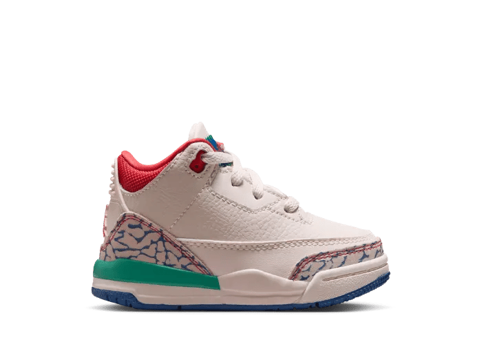 Air Jordan 3 Retro Chalk Track Red (TD) 