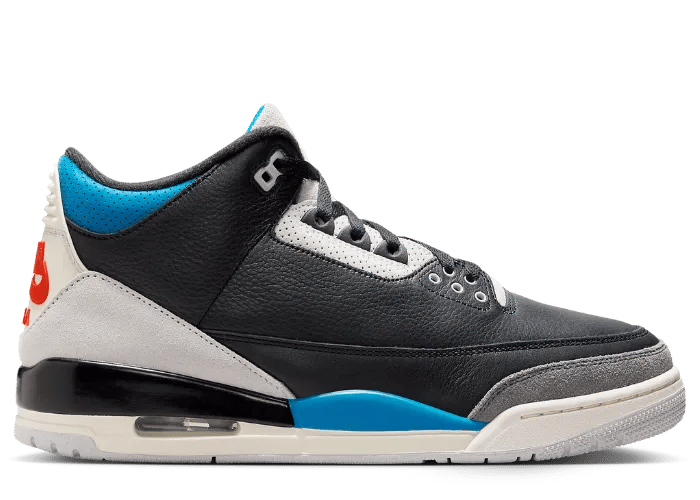 Air Jordan 3 Retro Rare Air Black Military Blue