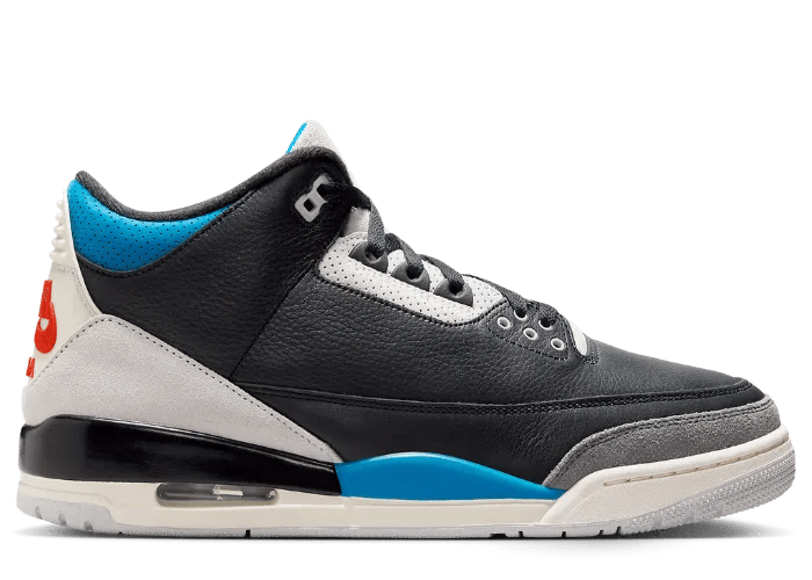 Air Jordan 3 Retro Rare Air Black Military Blue