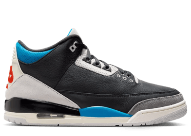 Air Jordan 3 Retro Rare Air Black Military Blue