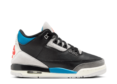 Air Jordan 3 Retro Rare Air Black Military Blue (GS)