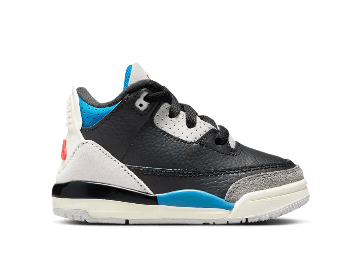 Air Jordan 3 Retro Rare Air Black Military Blue (TD)