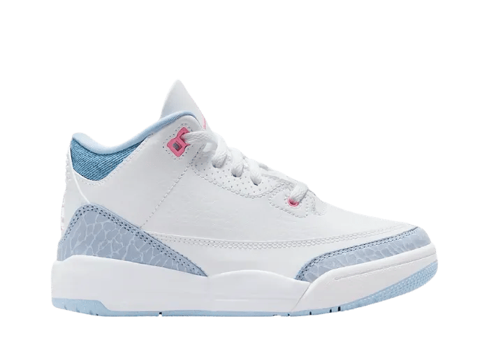 Air Jordan 3 Retro White Cobalt Bliss (PS)