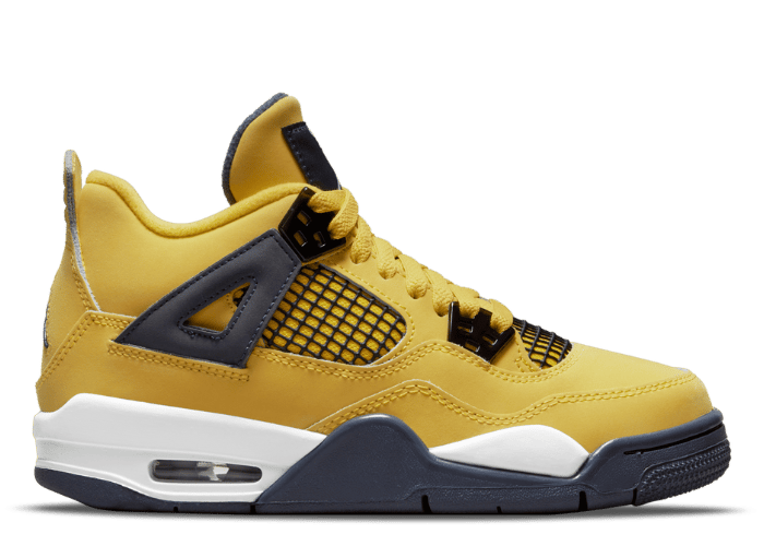 NIKE Air Jordan 4 グレー/イエロー 11 ネオンカラーＥＮＤ． Air Jordan 4 GS “Light Lemon Twist” Release June 1st | House