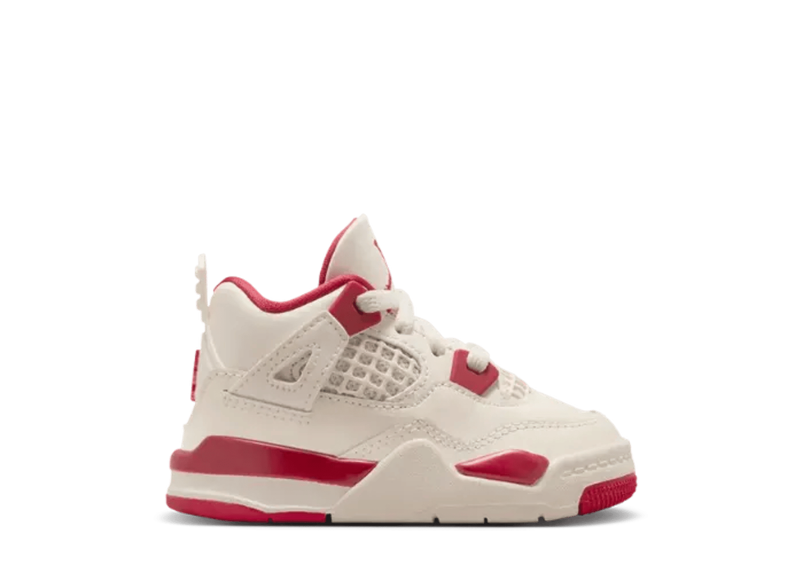 Air Jordan 4 Retro Pale Ivory Sierra Red (TD)
