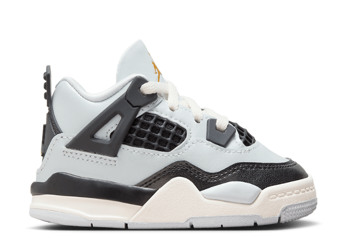 Air Jordan 4 Retro Platinum Gold (TD) - FZ8584-070