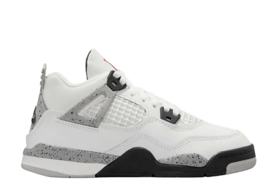 Air Jordan 4 Retro White Cement (PS)