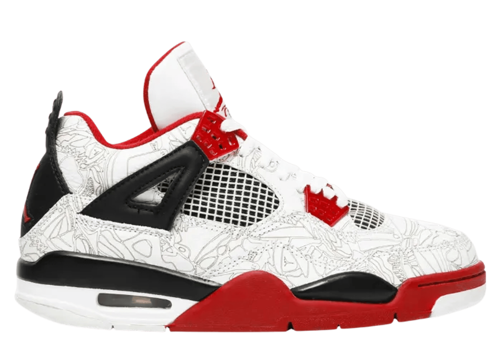 Air Jordan 4 Retro White Laser