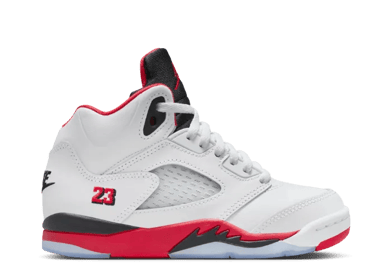 Air Jordan 5 Retro Fire Red Black Tongue (PS)