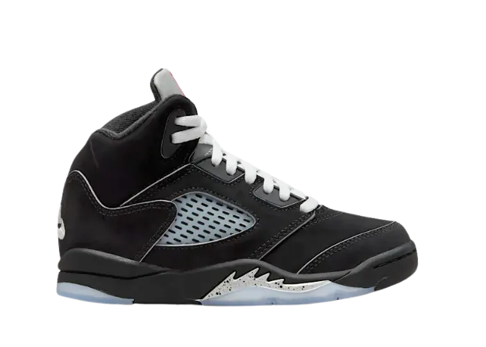 Air Jordan 5 Retro OG Black Metallic (PS) - HF3978-001