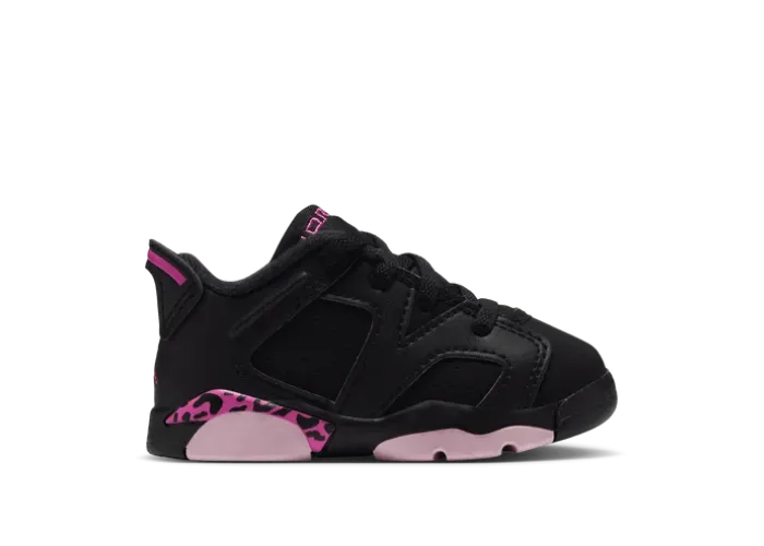 Air Jordan 6 Retro Low Black Pink (TD)