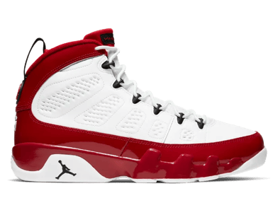 Air Jordan 9 Retro White Gym Red 
