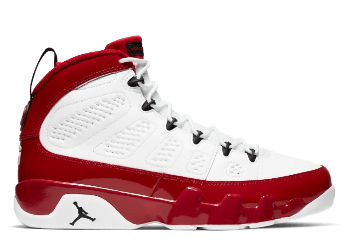 Air Jordan 9 Retro White Gym Red 
